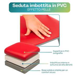 Bandejas Rectangulares de Plástico Blancas para Servir, 40x30x2 cm, Apilables, Irrompibles, Tipo Papel - Product Image 5