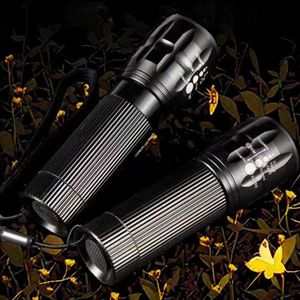 LED <b>Rechargeable</b> <b>Flashlight</b> Aluminum Alloy Dimmable Strong Light Outdoor Portable Mini Torch White Light - Product Image 4