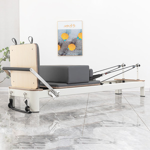 Equipo de Pilates Profesional Personalizado, Reformer Clásico de Aluminio, Equipo de Fitness Comercial para Estudio de Yoga, Equipo de Entrenamiento de Pilates - Product Image 4