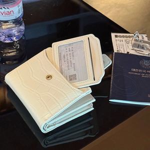 Petit portefeuille miniature pour femmes, pochette à fermeture éclair, porte-monnaie portable et efficace, porte-cartes de crédit - Product Image 2