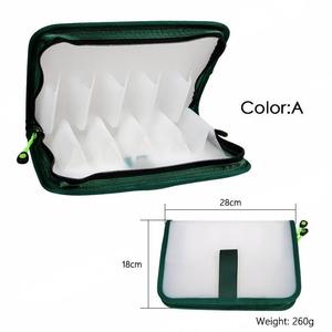 Borsa Porta Totanare OEM a Portafoglio con Scomparti su Entrambi i Lati e 10 Vani Trasparenti Accessorio da Pesca - Product Image 2