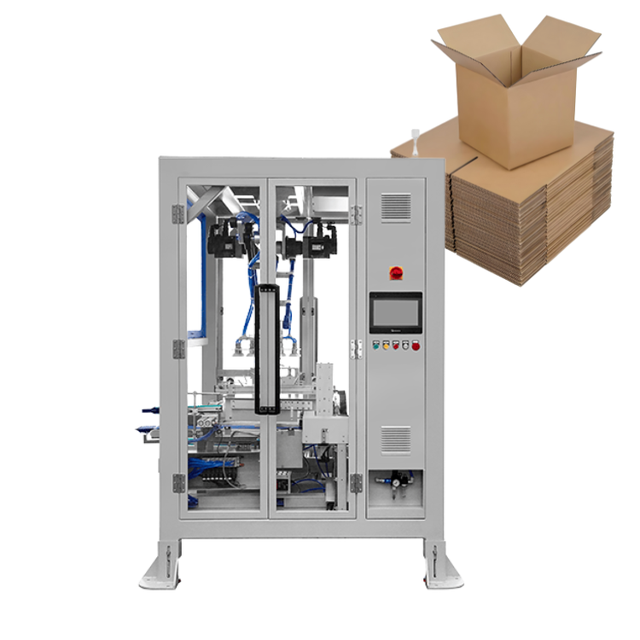 Heavy Duty Design Robot Case Packing Machine Pet Food Carton Packaging Machine