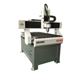 Mini milling machine cnc router 6090 stone mdf engraving rhinestone making cnc in Guangzhou