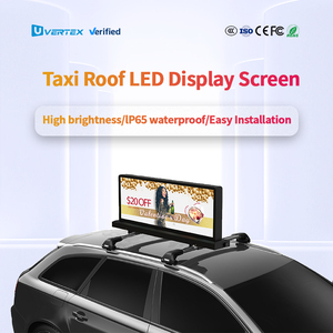 Nhà máy trực tiếp p2.5 thông minh quản lý điều khiển HD taxi TOP LED Video hiển thị xe Roof LED hệ thống quản lý cho quảng cáo - Product Image 5