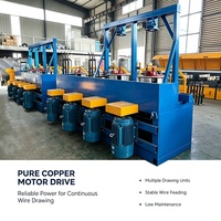 Machine automatique de tirage de fil pour équipement de perçage, machine à tréfiler le fil de clou en acier au carbone avec moteur et boîte de vitesses comme composants clés