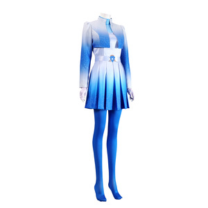 Costume de la série télévisée Descendants 4 pour adulte, tenue de princesse pour Halloween, cosplay, fête, spectacle, déguisement, costumes - Product Image 3