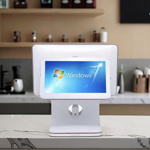 ราคาโรงงาน15.6 + 11.5 "หน้าจอสัมผัส All-in-one ระบบ POS 1366x768 Win สำหรับธุรกิจและซูเปอร์มาร์เก็ตเคาน์เตอร์ชำระเงิน - Product Image 5