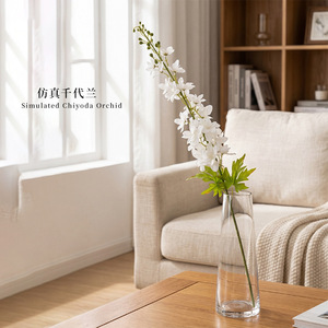Xinchengzhi Simulated Chiyoda Orchid 100cm-200cm Single Stem Plastic <b>Artificial</b> <b>Flower</b> For Home Wedding Decoration - Product Image 1