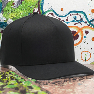 Gorra de Béisbol Negra de 6 Paneles, Transpirable e Impermeable, Deportiva, con Bordado y Botón para Hombre, Deportes de Verano - Product Image 3