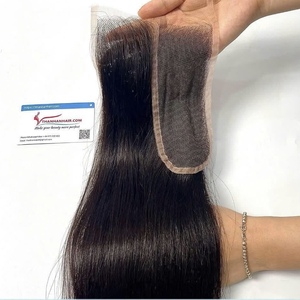 ¡PRODUCTO DE LUJO! Venta al por mayor cierre de encaje extensiones de cabello peluca vietnamita extensión pelucas de cabello humano Natural negro gran stock - Product Image 1