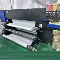 Machine d'impression par sublimation textile de 1.9m Imprimante numérique par sublimation de tissu de haute précision pour T-shirt avec 8 têtes i3200