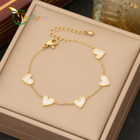 Set Kalung & Anting Baja Tahan Karat, Liontin Rantai & Anting Tusuk Senada, Hipoalergenik Tahan Air Warna Emas Perak Hadiah OEM