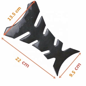 Autocollant protecteur de réservoir d'essence en fibre de carbone pour <span class=keywords><strong>Honda</strong></span> CBR150/250R/300R/500R/500F/X - Product Image 4