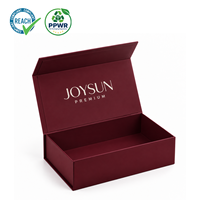 Boîte magnétique en forme de livre en carton rigide recyclable de haute qualité avec estampage argenté pour emballage de foulard ou de parfum