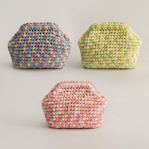 Nuevo <span class=keywords><strong>Bolso</strong></span> de <span class=keywords><strong>Ganchillo</strong></span> para Mujer 2025, Cartera de Mano Tejida a Mano, Clutch de Crochet, <span class=keywords><strong>Bolso</strong></span> de Hilo Tejido, <span class=keywords><strong>Bolso</strong></span> de Punto para Uso Diario - Product Image 6