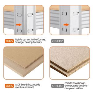 Gia cố trung bình Rack thép lưu trữ giá kho kệ cho đa kịch bản sử dụng hiệu quả - Product Image 4