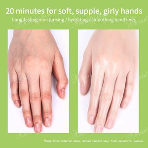 Offre Spéciale avocat Shiso feuille découpe main masque gants hydratant réparateur blanchissant extraits de plantes naturel main soin de la peau masque - Product Image 6