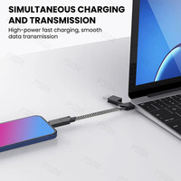 Cable de Carga Rápida Multifuncional EONLINE 4 en 1, 60W, 100W, 240W, con Llavero, PD de 27W para Android, TIPO-C 60W, QC 18W, Cable de Datos de Carga Rápida