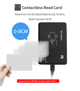 Lector de Tarjetas de Identificación Inteligente OEM con Interfaz RS232, Lector de Tarjetas RFID de 125 kHz de Rendimiento Estable para Control de Acceso en Estacionamientos y Campus - Product Image 2