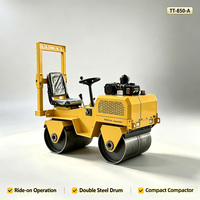 Mini-compacteur vibrant TT-850-A pour terrassement, machine de construction