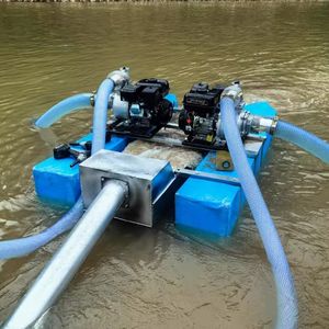 Dragueur Fluvial Minière d'Or à Moteur Diesel, Chenal Plat 2.5, 3, 4, 6 Pouces, Petit Dragueur, Prix Bas - Product Image 6