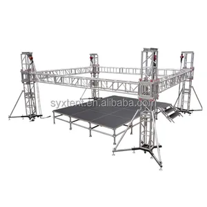 Aluminium Bühnen ausstellung Truss Tower DJ Lighting Stahldach binder Preis zu verkaufen