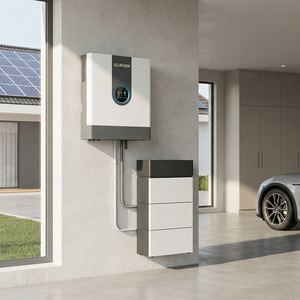 Inversor solar híbrido monofásico de bajo voltaje con MPPT integrado para sistema de almacenamiento solar con batería de litio de bajo voltaje apilable para el hogar - Product Image 3
