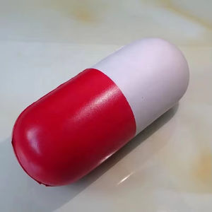 X-SB015プロモーションカプセル抗ストレスボール<span class=keywords><strong>PU</strong></span>フォームスクイーズスクイーズ子供用ソフトおもちゃカプセル型<span class=keywords><strong>Pu</strong></span>ストレスボール - Product Image 5