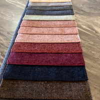 Tissu d'ameublement en velours neige bicolore tricoté chaîne uni imprimé pour canapé, vente en gros, offre spéciale, pour textiles de maison