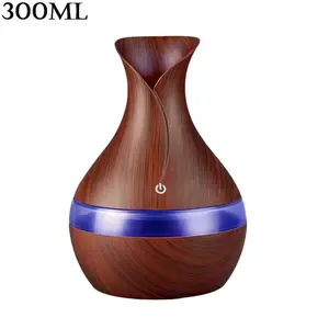 7 Color change Led light 300Ml Usb diffuser green house effect ultrasonic room humidifier