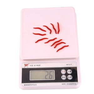 Señuelo de Pesca de Gusano de Plástico Suave <span class=keywords><strong>para</strong></span> Niños y Niñas Hecho de Material de PVC Duradero - Product Image 6