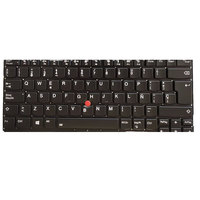 Clavier de remplacement compatible avec les ordinateurs portables HP Elitebook Folio 9470m 9480m avec cadre argenté sans pointeur et rétroéclairé