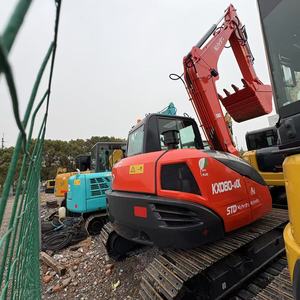 Excavadora Kx080 2023 Usada con Pocas Horas de Trabajo, Motor de 8 Toneladas, Capacidad de Cucharón de 0.5m, Componentes Hidráulicos KYB, Construcción, 18.5kW - Product Image 3