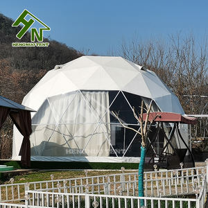 Tentes Dôme de Luxe pour <span class=keywords><strong>Camping</strong></span> Familial 3-4 Personnes, Cottage Préfabriqué pour Hôtel, Vente en Gros Usine 6m 7m - Product Image 2