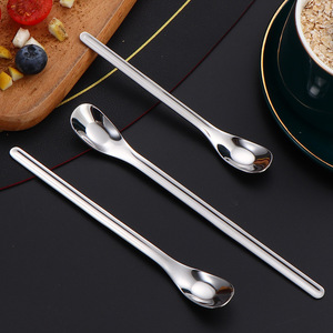 Lot de cuillères modernes en acier inoxydable, motif marbre créatif, finition <span class=keywords><strong>miroir</strong></span>, pour usage domestique - Cuillères à dessert, à soupe et à riz, coffret cadeau - Product Image 5