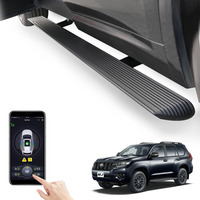 Marchepieds électriques rétractables en aluminium avec LED, fabriqués en Chine (OEM/ODM), compatibles avec Toyota Prado 4x4 SUV - Accessoires