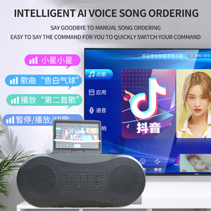 ลำโพงไร้สาย6D เกาหลีพร้อมไมโครโฟนมือถือขนาดเล็กแบบพกพากลางแจ้งเครื่องเล่นคาราโอเกะเล่นเสียงเสียงไมโครโฟนเล่น icrophone - Product Image 4