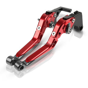 Levier d'embrayage et de frein ajustable et extensible CNC pour <span class=keywords><strong>Aprilia</strong></span> DORSODURO <span class=keywords><strong>750</strong></span> FRISSON <span class=keywords><strong>SHIVER</strong></span> <span class=keywords><strong>GT</strong></span> <span class=keywords><strong>750</strong></span> Shiver750 - Product Image 3