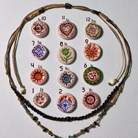 Pendentif soleil et lune coloré en acier inoxydable transfrontalier européen et américain