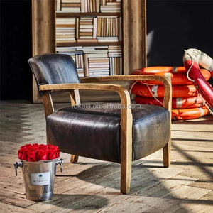 Chaise longue en bois massif de style moderne Chaise de canapé simple en tissu au <span class=keywords><strong>design</strong></span> minimaliste <span class=keywords><strong>Fauteuil</strong></span> de salon de luxe avec <span class=keywords><strong>repose</strong></span>-pieds - Product Image 3