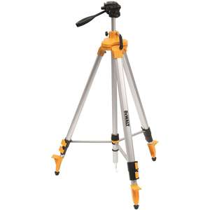 Trépied en aluminium Dewalt avec filetage 1/4 et base à niveau à bulle pour instrument de mesure - Product Image 1