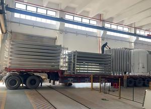 Équipement industriel pour gaz, vaporisateur chauffé à l'<span class=keywords><strong>air</strong></span> <span class=keywords><strong>liquide</strong></span>, aluminium, haute efficacité d'échange de chaleur - Product Image 3