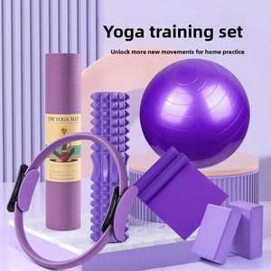 Ensemble complet de <span class=keywords><strong>Pilates</strong></span> à domicile avec Reformer pliable, boîte carrée, ensemble de <span class=keywords><strong>yoga</strong></span> <span class=keywords><strong>et</strong></span> haltères pour l'entraînement en studio - Product Image 5