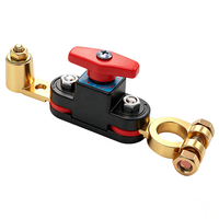 Interruptor de desconexión de batería de coche, aislador, interruptor de corte, protector antifugas, interruptor de alimentación automático para RV, ATV, barco