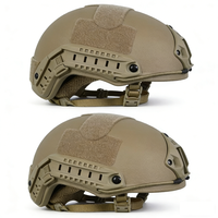 Casque de sport outdoor le plus vendu, modèle FAST High Cut, en plastique PE, réglable, tactique ACH, protection de la tête à 6 points d'attache