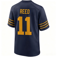 Jahitan Berkualitas Terbaik Dapat Disesuaikan # 1PARSONS # 11 REED # 10 CINTA # 12 RODGERS Jersey Sepak Bola Amerika