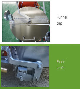 Tipo de conducción y máquina de marcado de línea de carretera propulsada a mano Línea de pintura termoplástica en autopista - Product Image 5