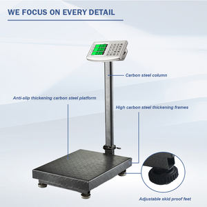 300kg 40*50cm <strong>Digital</strong> <strong>Platform</strong> Weight <strong>Scale</strong> With Stainless Steel Display Bench <strong>Scale</strong> Customizable <strong>Platform</strong> <strong>Scale</strong> - Product Image 6