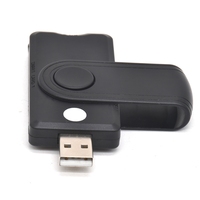 Lecteur de carte SIM USB UTHAI pour Windows 7 8 10 Linux OS, lecteur de carte bancaire IC / ID EMV SD TF MMC USB-CCID ISO 7816