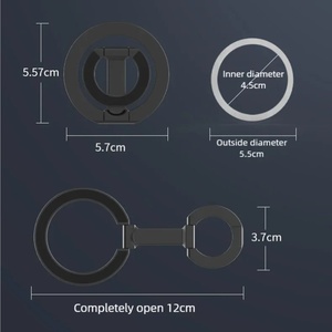 Innovative <strong>Gadgets</strong> 2025 Ultra-Thin Frosted Design Magnetic Stand Holder Foldable Phone Strap with <strong>Ring</strong> Grip for Mobile Phones - Product Image 6